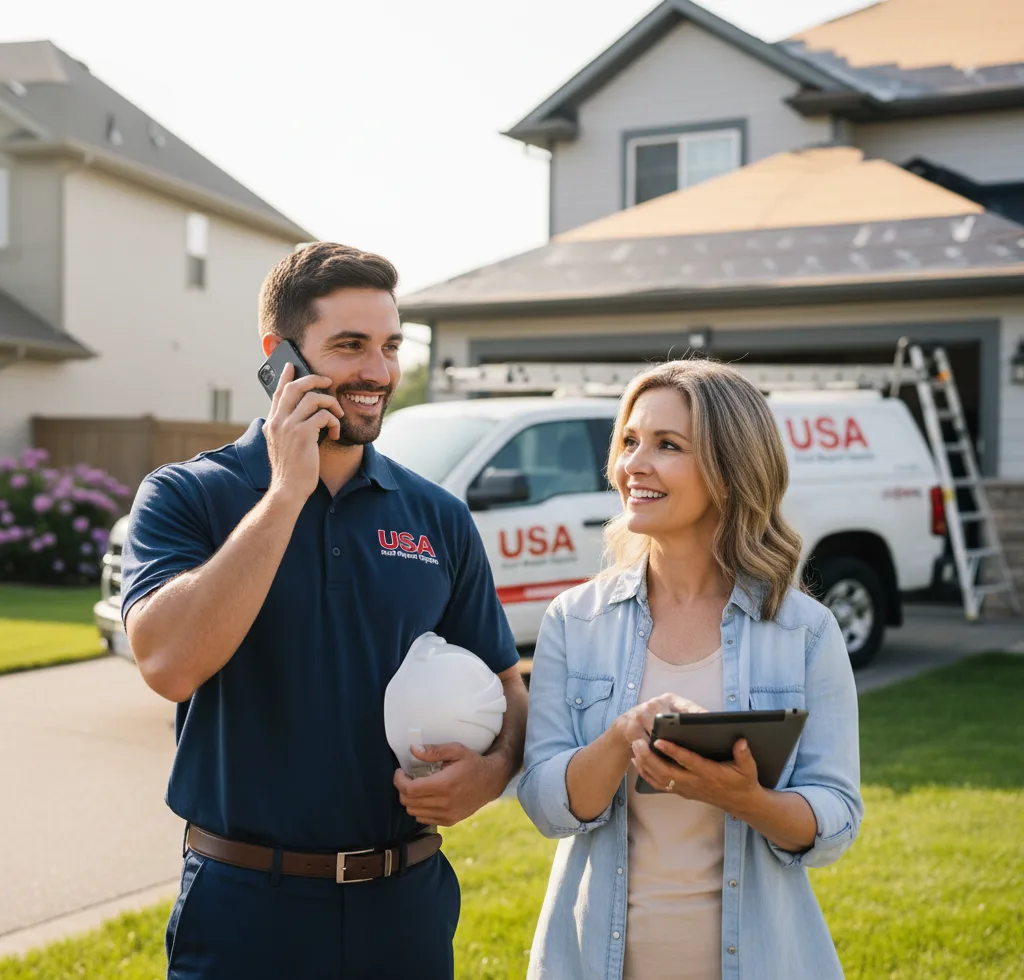 USA Roof Repair Experts customer support in Cary